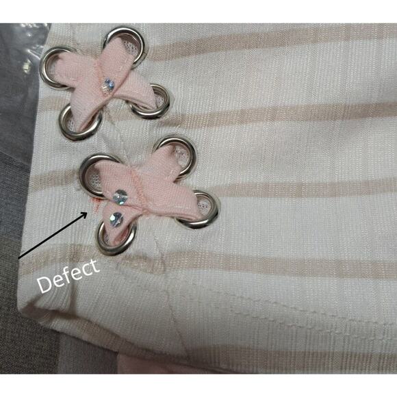 Nannete Stripe Printed Long Sleeve Shirt And Leggins Set Girls 2T - Picture 2 of 13